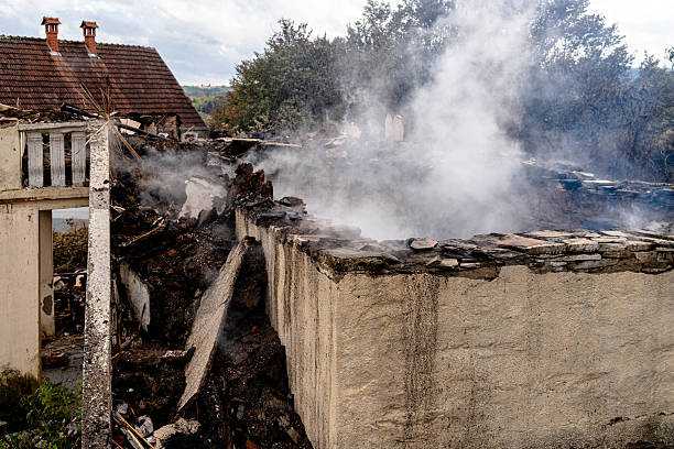 Professional Fire Damage Repair technician working in Richboro, PA